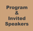 Program & Invited Speakers