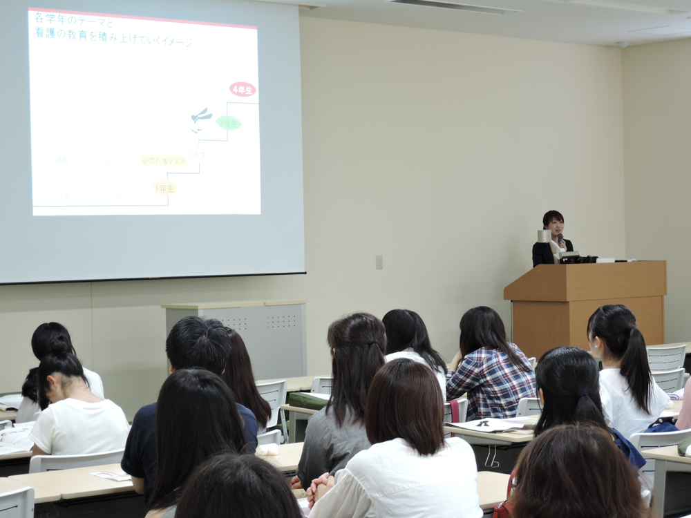 7月 看護学部はじめてのオープンキャンパス