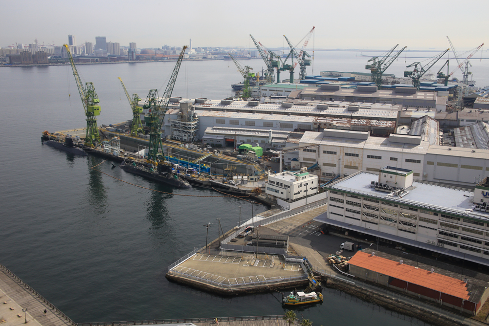 現在の川崎重工業株式会社神戸造船所