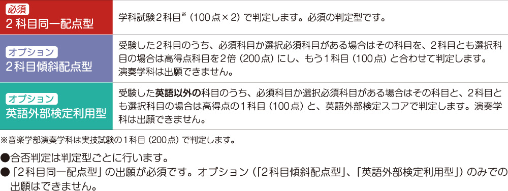 判定型